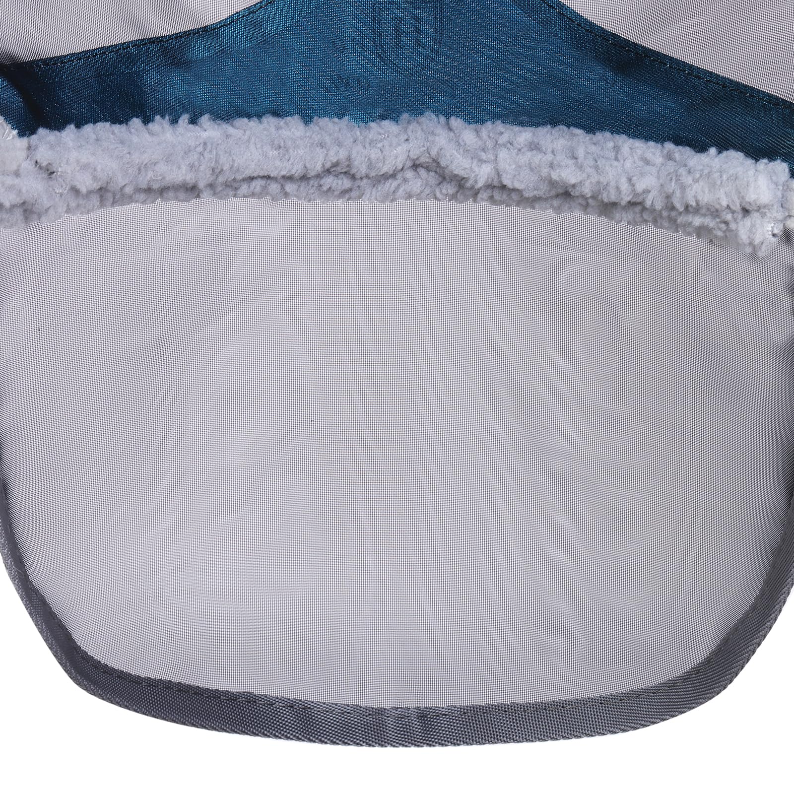 Harrison Howard CareMaster Pro Luminous Horse Fly Mask Large Eye Space Long Nose with Ears UV Protection for Horse Sky Blue L Fu